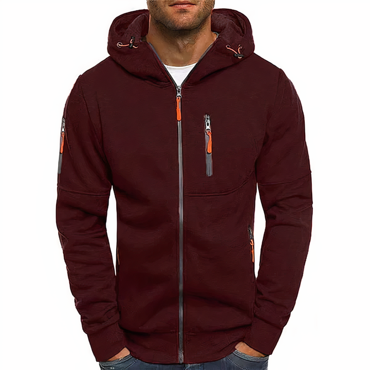 Van Dam | Comfortabele Rits Hoodie