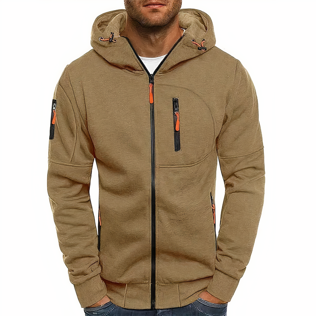 Van Dam | Comfortabele Rits Hoodie