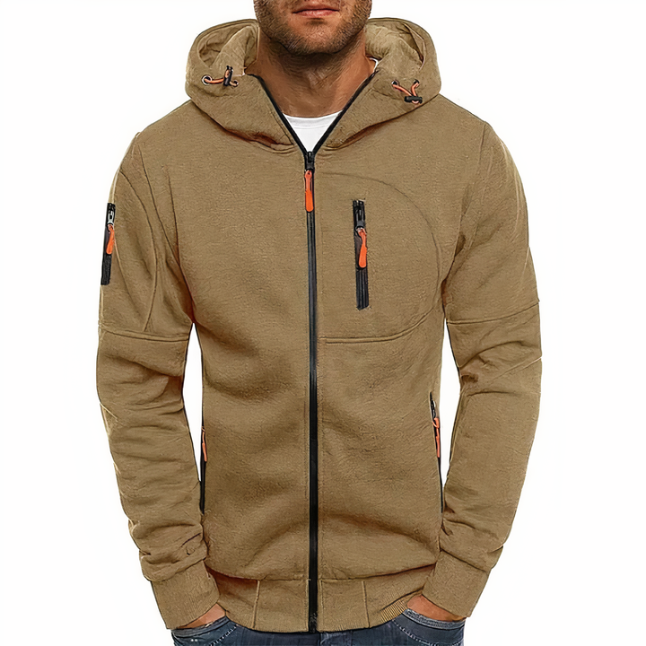 Van Dam | Comfortabele Rits Hoodie