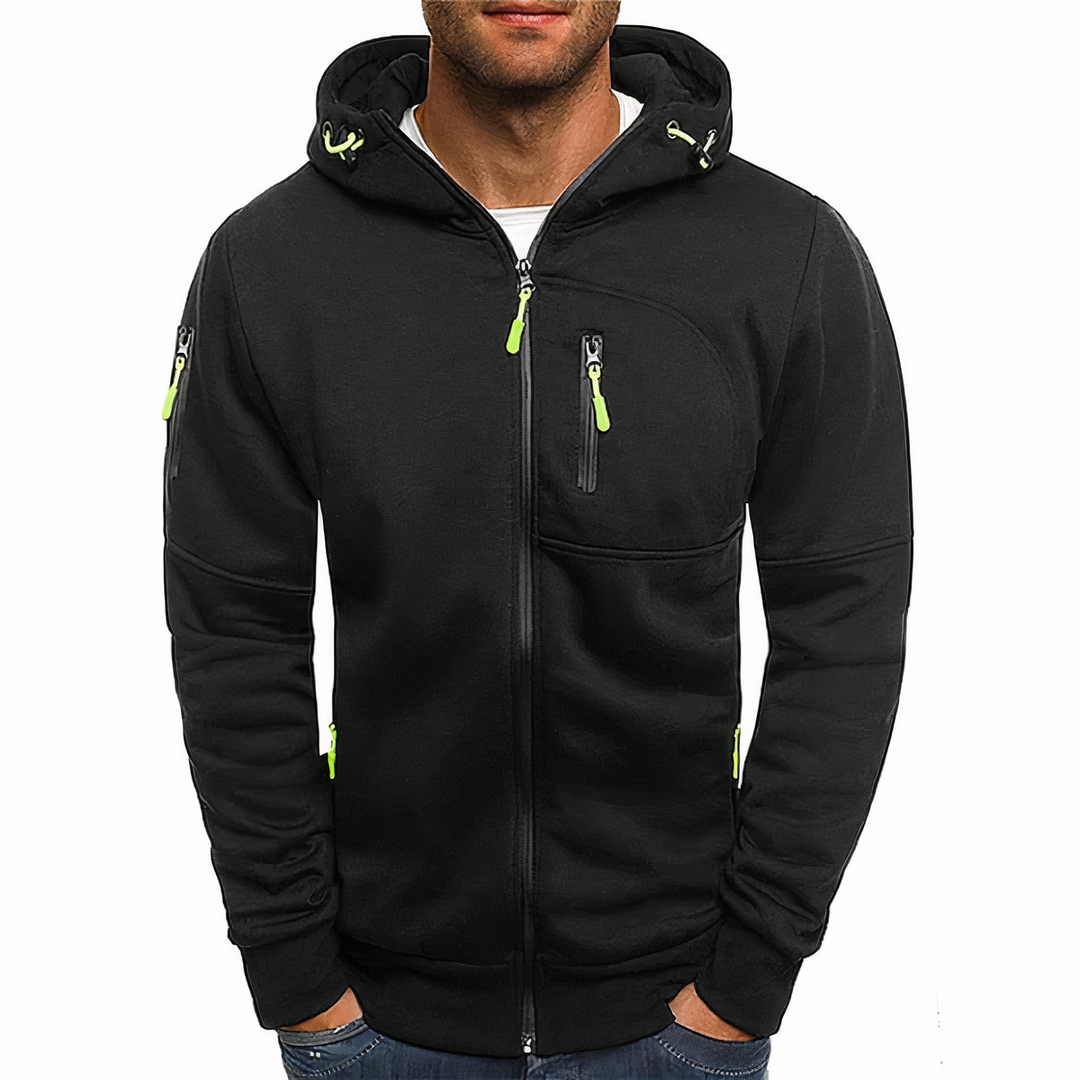 Van Dam | Comfortabele Rits Hoodie