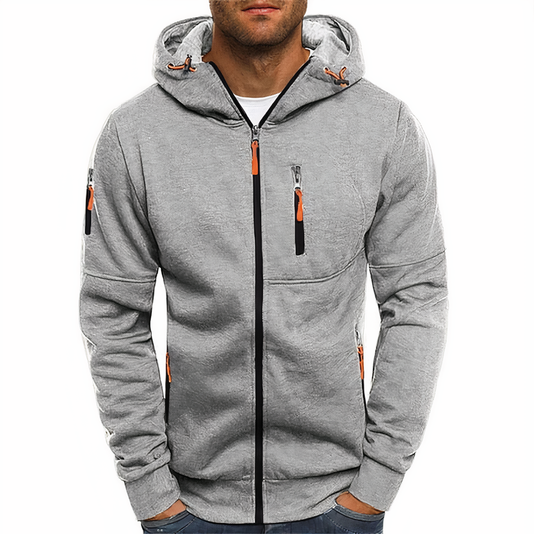 Van Dam | Comfortabele Rits Hoodie