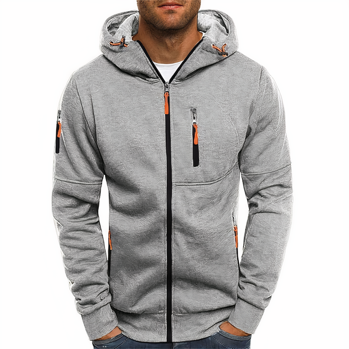 Van Dam | Comfortabele Rits Hoodie