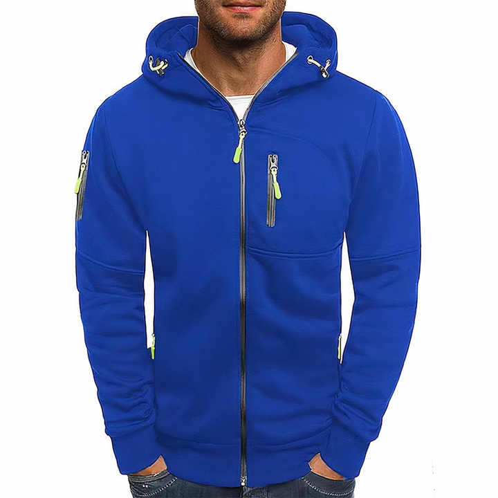 Van Dam | Comfortabele Rits Hoodie