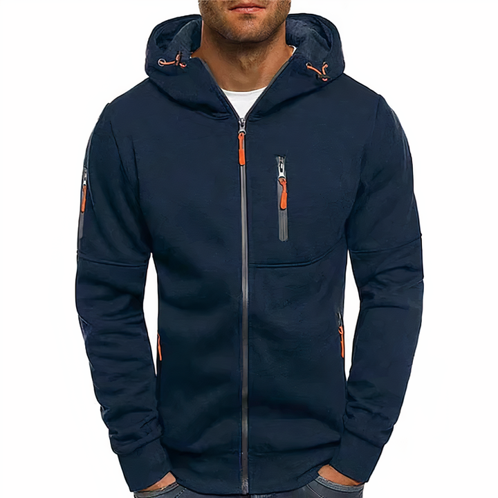 Van Dam | Comfortabele Rits Hoodie