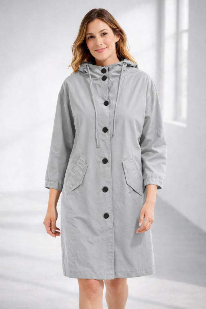 Van Dam | Mid-Length Casual Hooded Jast