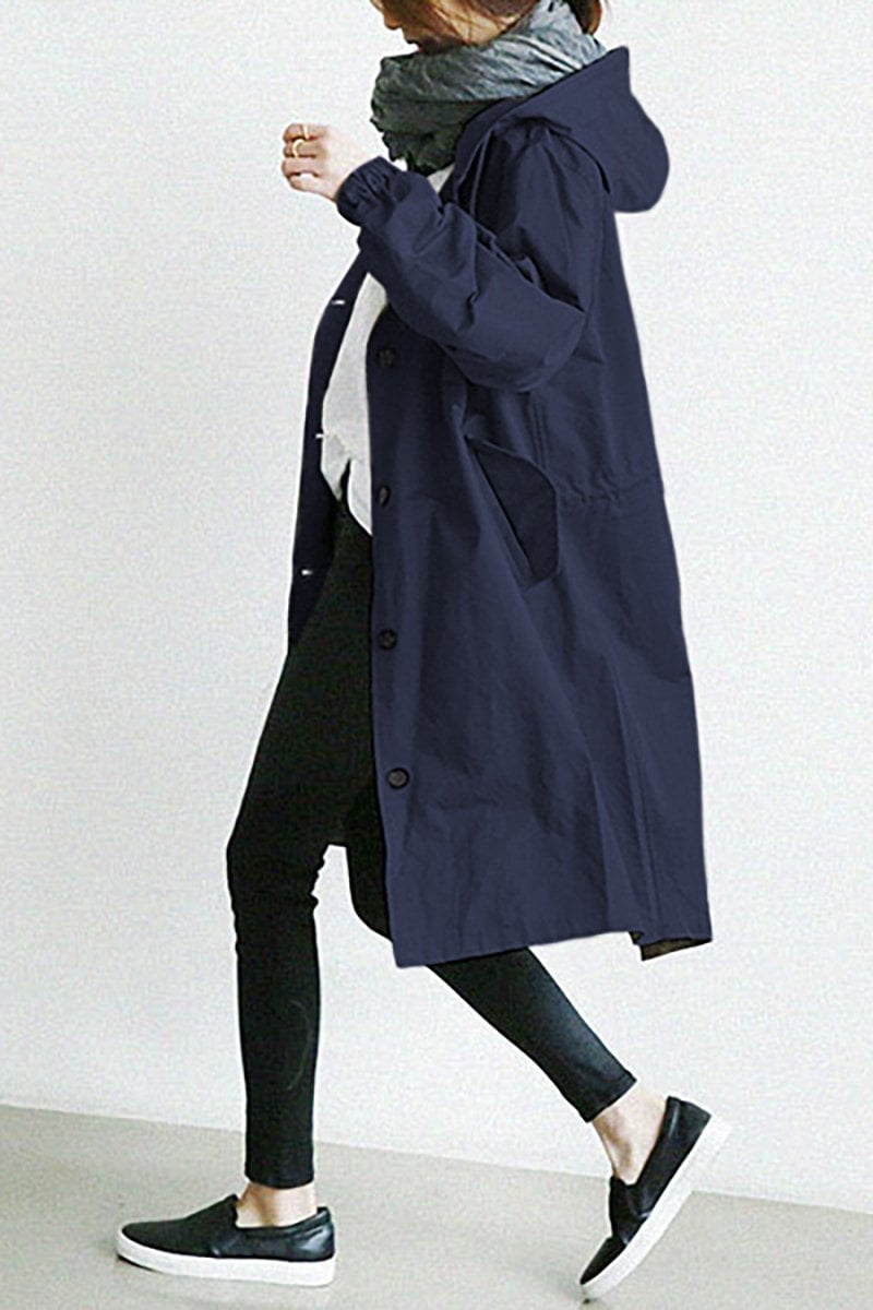 Van Dam | Mid-Length Casual Hooded Jast