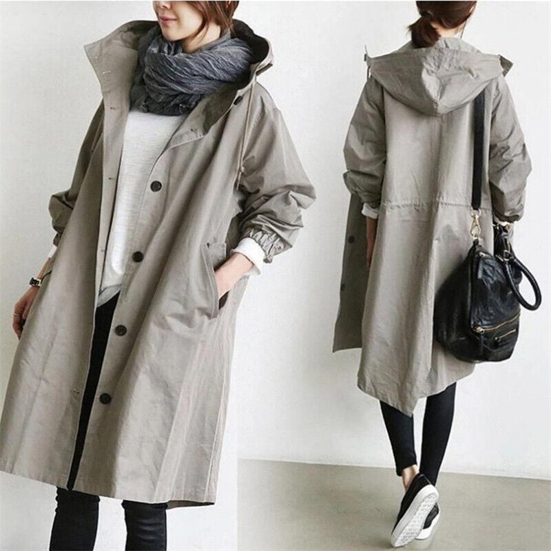 Van Dam | Mid-Length Casual Hooded Jast