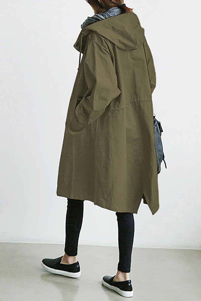 Van Dam | Mid-Length Casual Hooded Jast