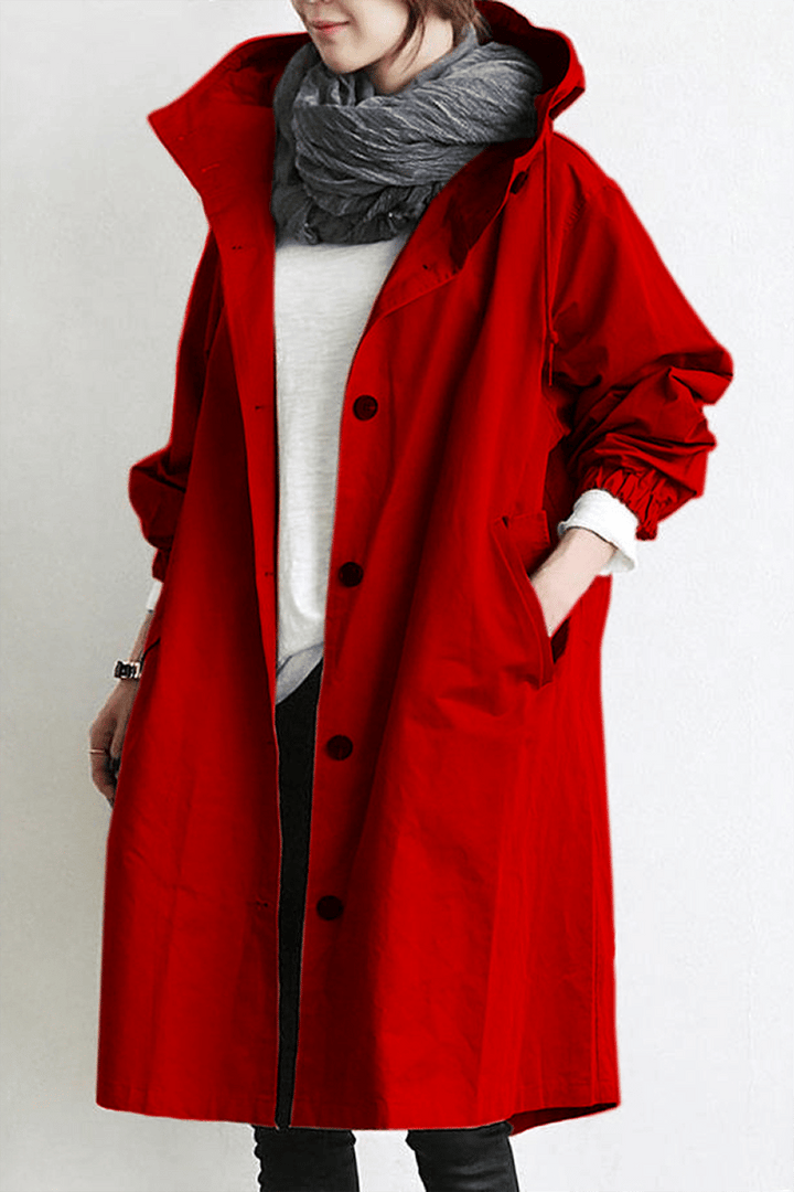 Van Dam | Mid-Length Casual Hooded Jast