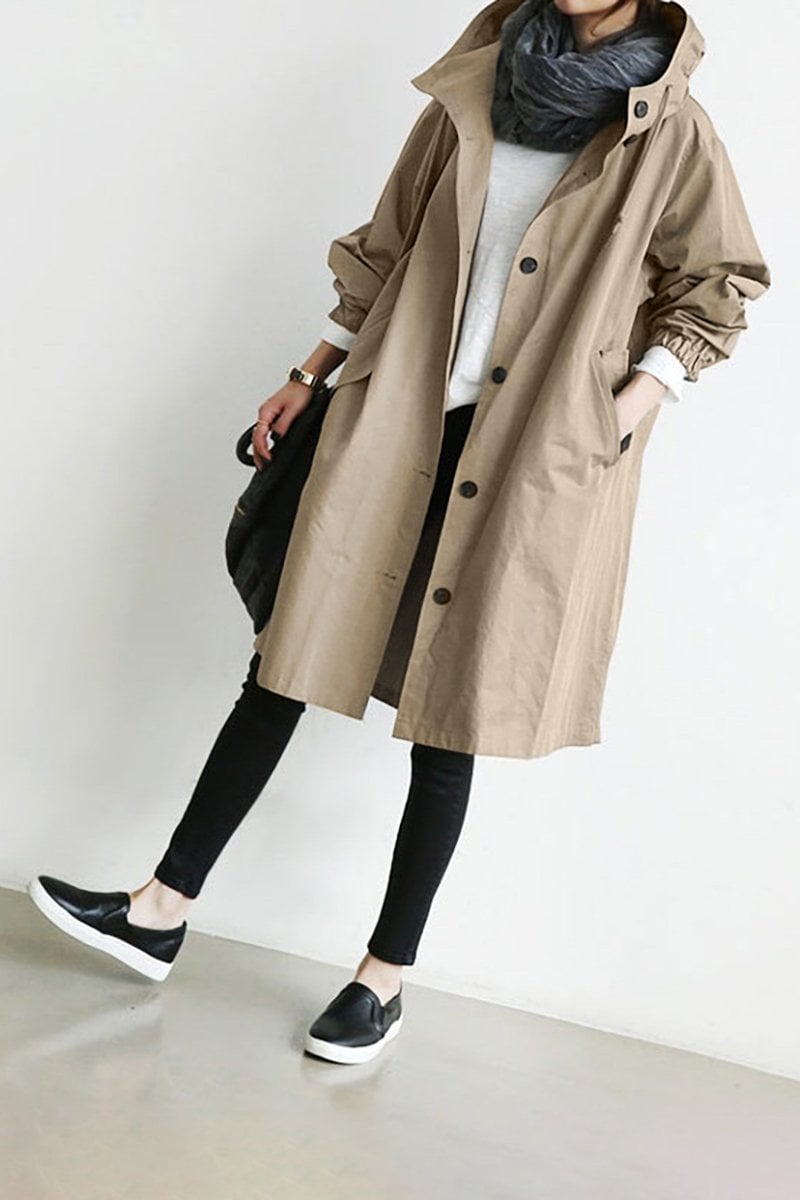 Van Dam | Mid-Length Casual Hooded Jast