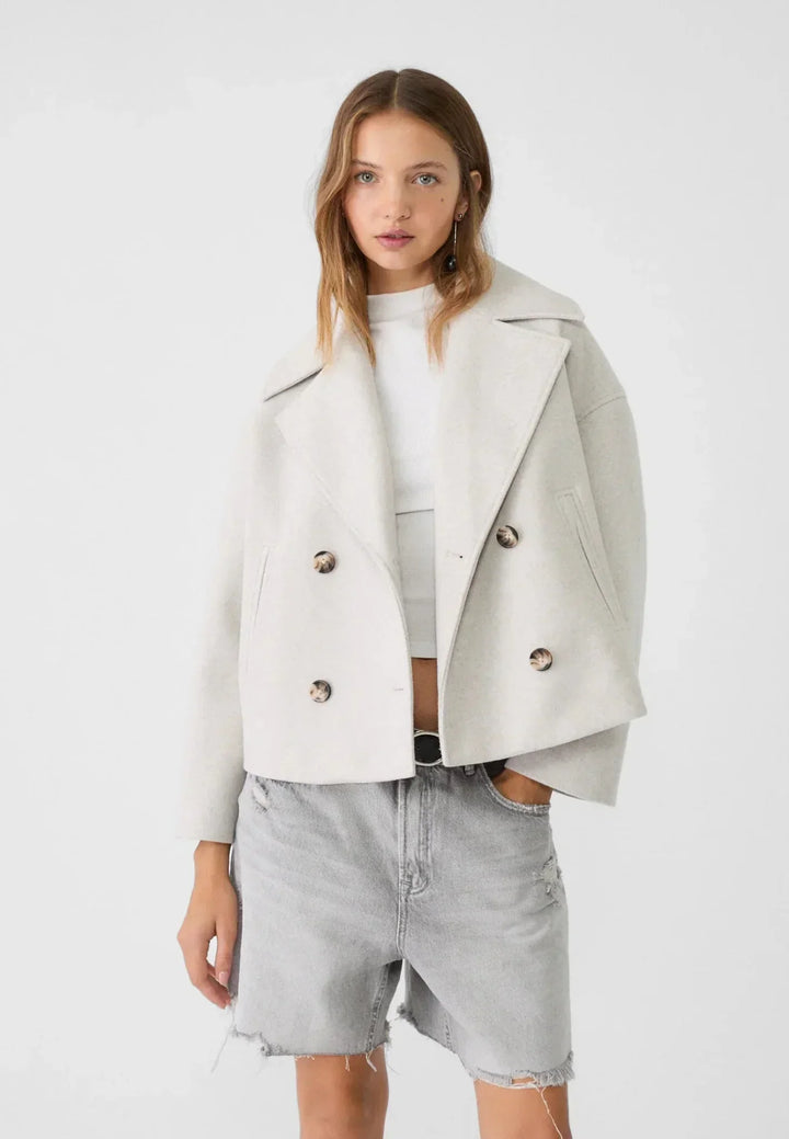 Van Dam | Dames Dubbelzijdige Korte Blazer