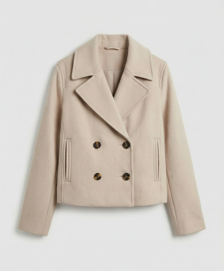 Van Dam | Dames Dubbelzijdige Korte Blazer