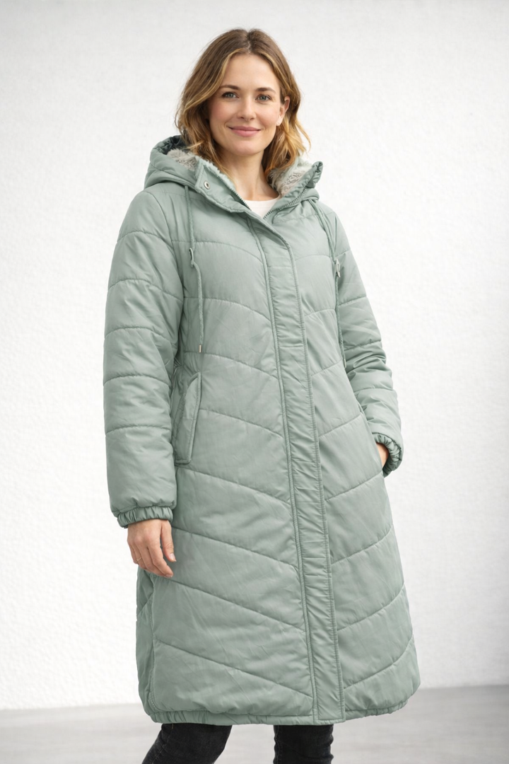 Van Dam | Dames Gevoerde Hooded Parka voor Koud Weer