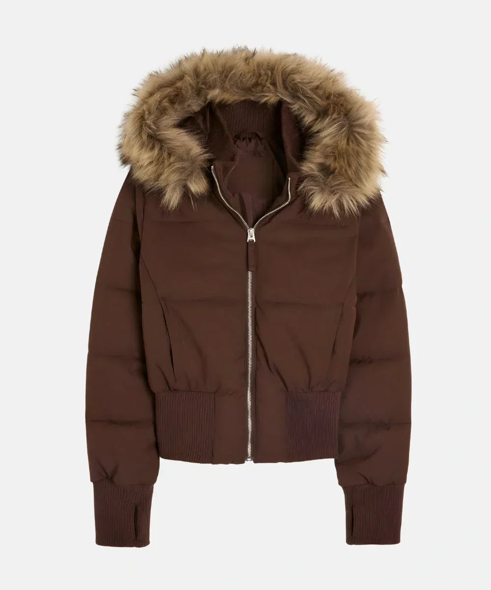 Van Dam | Dames Puffer Jast met Neppelzen Kap
