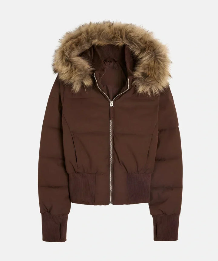 Van Dam | Dames Puffer Jast met Neppelzen Kap