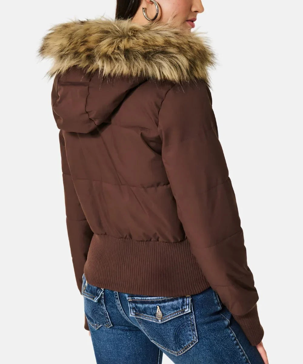 Van Dam | Dames Puffer Jast met Neppelzen Kap