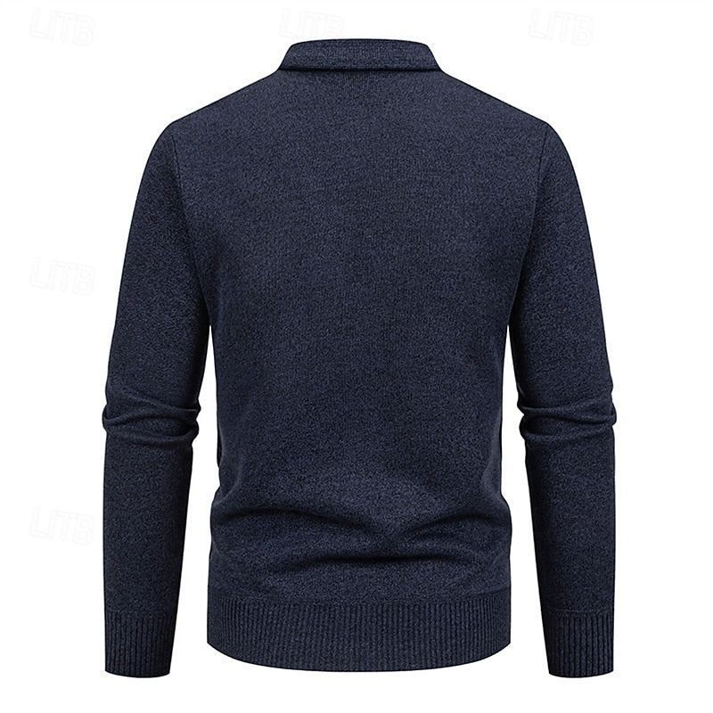 Weston | Verfijnde Argyle Cardigan