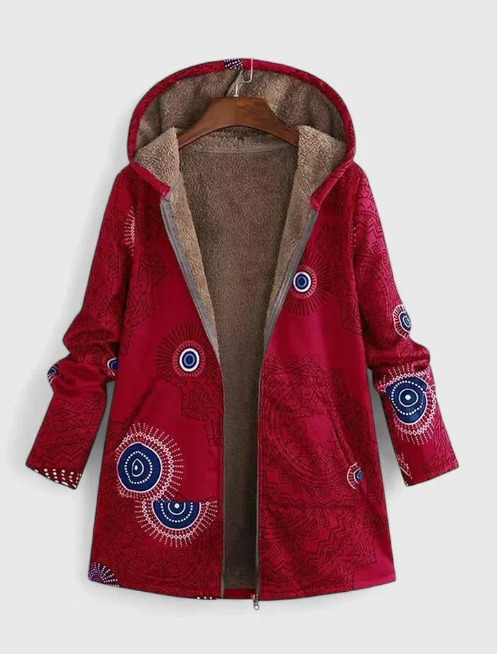 JEMIMAH – GEZELLIGE HOODED RITSJACK