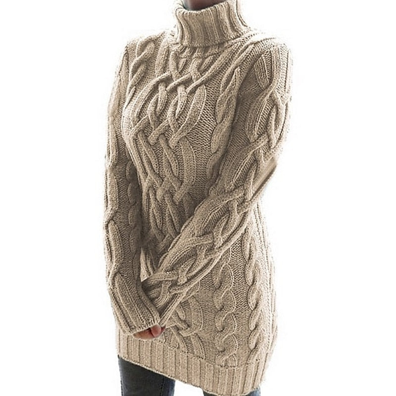 Thea | Kabeltextuur Coltrui Jurk