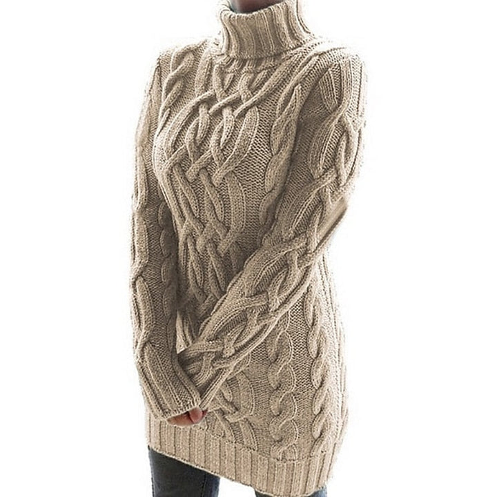 Thea | Kabeltextuur Coltrui Jurk