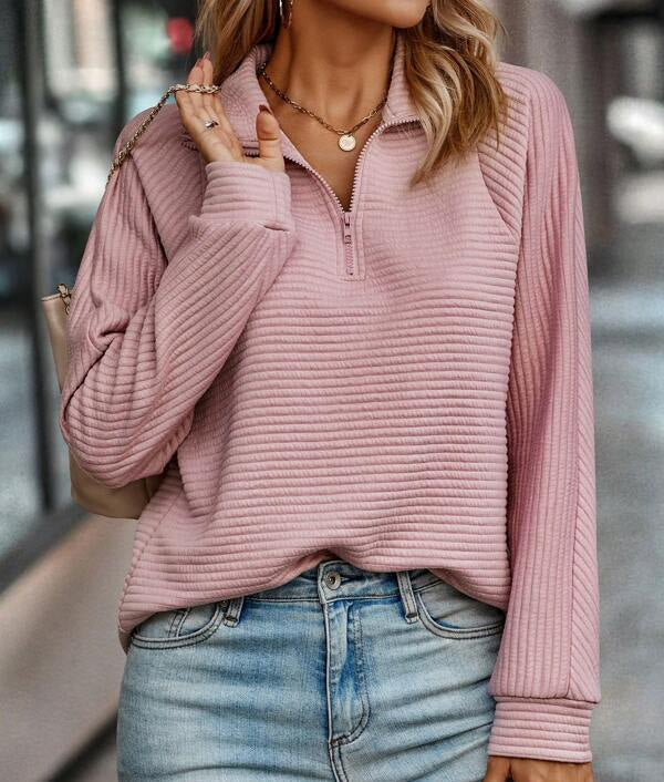 Yasmine | Geribbelde Oversized Zekerheid Sweater