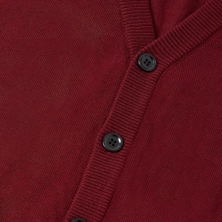 Leonard | Knop V-Hals Sweater Vest