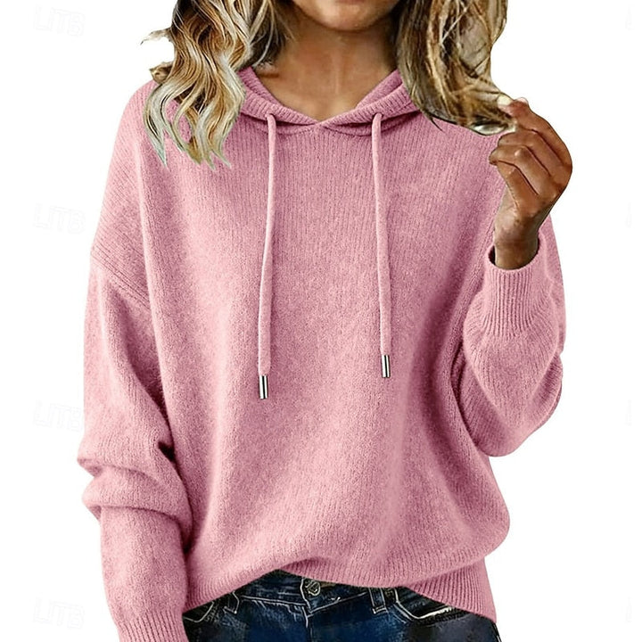 Delphine | Relaxed Hoodie Breisweater
