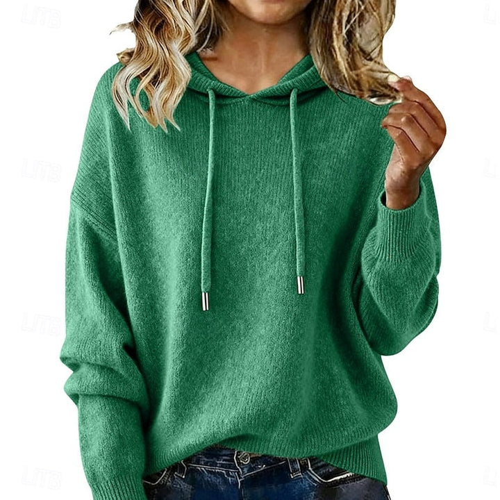Delphine | Relaxed Hoodie Breisweater