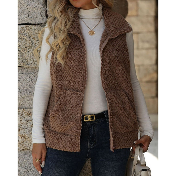 Willow | Gezellige Textuur Rits Vest